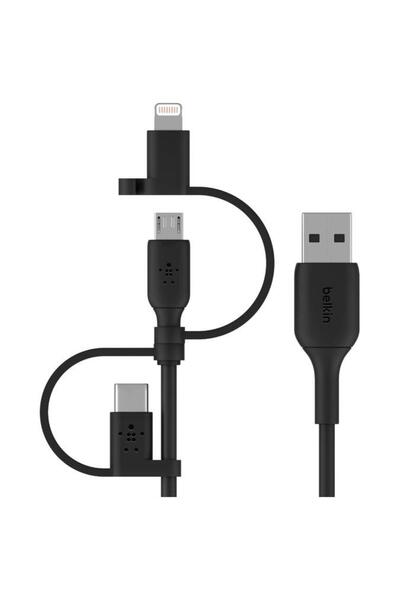 Belkin Cablu universal de incarcare Belkin BOOST CHARGE PVC, 1M, Negru