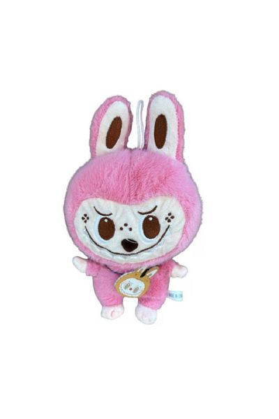 Sultan LaBubu plush figure, soft and fluffy, PINK, 25 cm, ZUBI