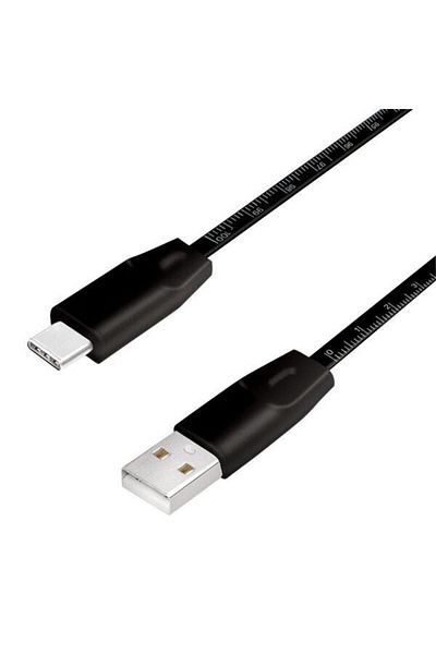 LogiLink Logilink data cable, CU0157, USB 2.0 (T) to USB 2.0 Type-C (T), 1m, Premium, Black