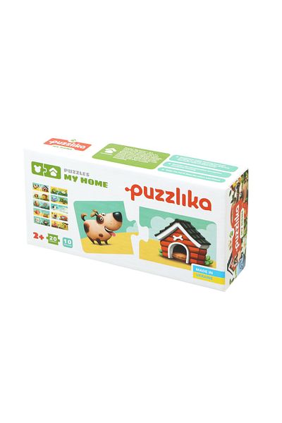 CUBIKA Cubika Puzzle - My House, 20 pieces (Multicolor)
