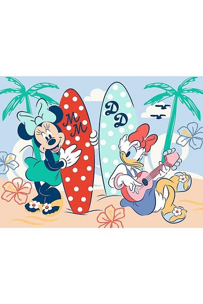 Trefl Trefl Disney Minnie Mouse Puzzle, Minnie at the Beach, 30 pieces