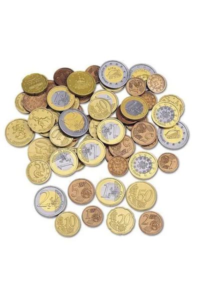 Learning Resources Set de monede de jucarie - Euro