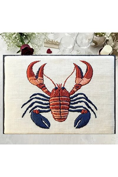 Alenked Home 4 قطع من أطباق تقديم المائدة بنمط قنفذ البحر