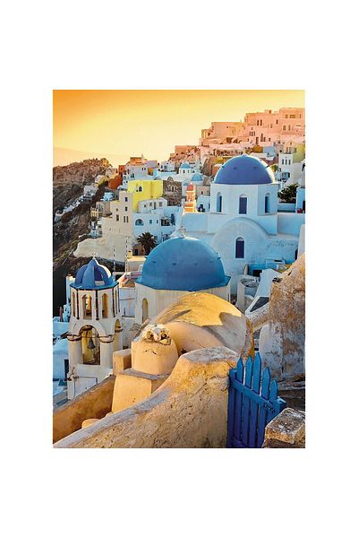 Trefl Puzzle Trefl din 1000 piese - Oia, Santorini
