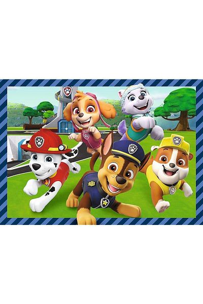 Trefl Trefl 4 in 1 Paw Patrol Puzzle, Daily Team Activities, 35/48/54/70 pieces