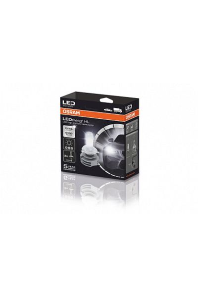 Osram Set de 2 becuri LED, Osram, H4, LEDriving, HL, Noua Generație, P43T, FS, 12/24V, 14W 6000K Alb rece