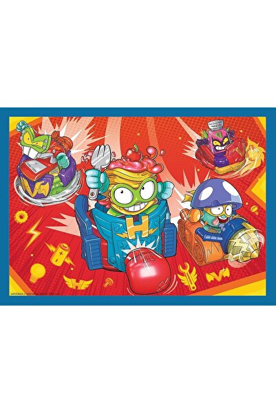 Trefl Trefl 4 v 1 puzzle SuperThings, Super akční, 35/48/54/70 dílků