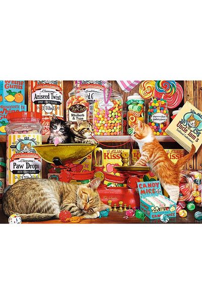 Trefl Trefl Puzzle Cats and Sweets, 1000 pieces