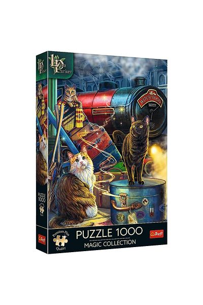Trefl Trefl Premium Plus Puzzle - The Wizard's Express, 1000 pieces