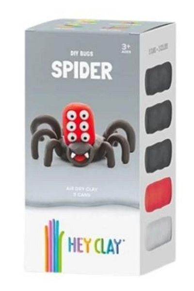 Hey Clay Hey Clay Modeling Creation Set - Spider