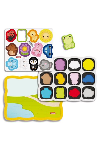 quercetti Smart Puzzle Quercetti First Colors and Words