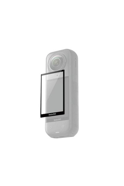 Insta360 Screen protector for Insta360 X5, CINSBAHT (Black/Transparent)