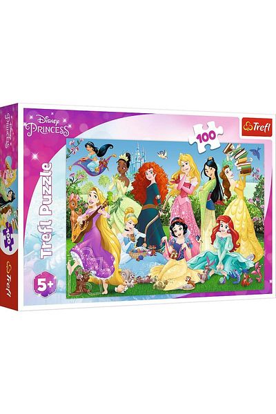 Trefl Trefl Disney Princess Puzzle, Charming Princesses, 100 pieces