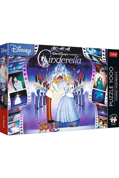Trefl Puzzle Trefl Premium Plus - Disney Princess, Cenusareasa, 1000 piese