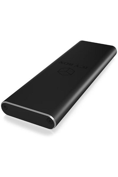 RaidSonic Adaptor Extern IcyBox IB-183M2, USB 3.0 la M.2 SSD 1.8", Negru