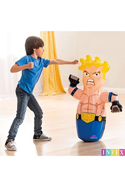 Genel Markalar Boksör Figürlü 94 cm Şişme Hacıyatmaz, Eğlence ve Hediye İçin ...