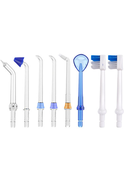 Vittalist Set de 8 irigatoare orale/capete de duș VITTALIST, 5 niveluri de pr...