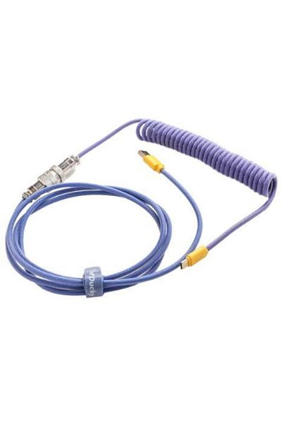 Ducky Ducky Premicord Horizon Keyboard Cable, USB A to USB C (Purple)