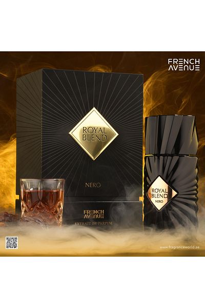 Fragrance World Εκχύλισμα αρώματος Royal Blend Nero από French Avenue, Unisex, 100 ml