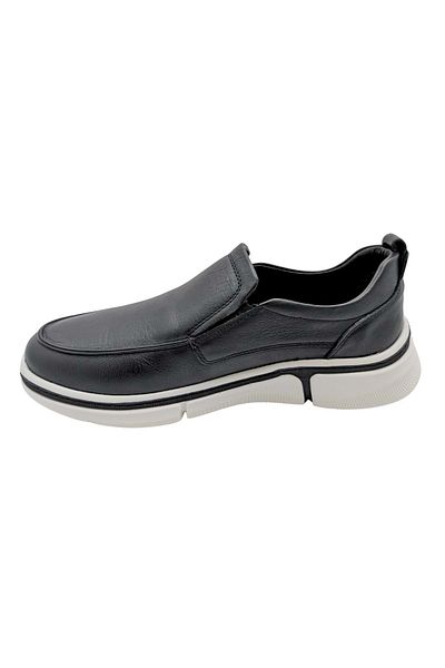 Voyager - M022 |   Ανδρικά παπούτσια casual χωρίς κορδόνια από γνήσιο δέρμα