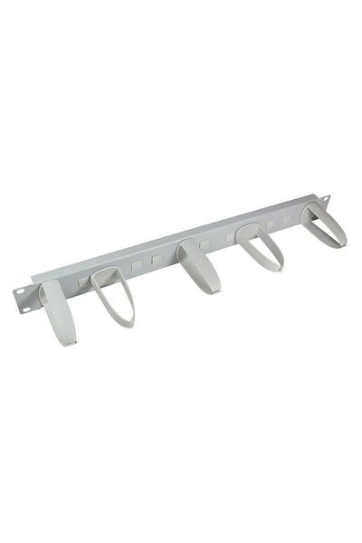 LogiLink Panou gestionare cabluri LOGILINK, tip masca orizontala, 19 inch, 1U, Gri