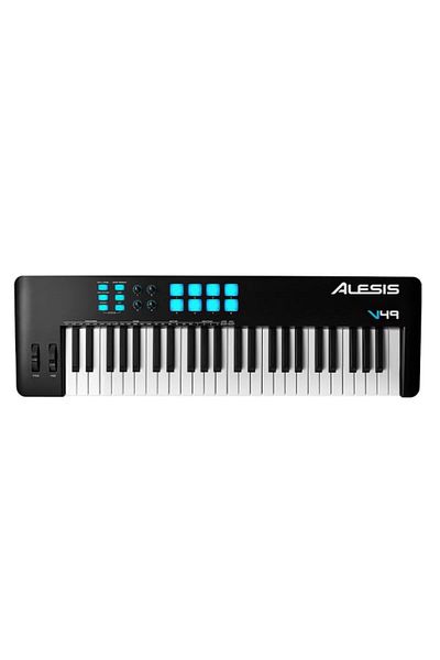 ALESIS V49 II MIDI Keyboard Controller – 49-Key USB for Music Production