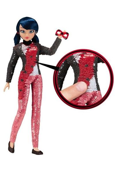 Miraculous Playmates Miraculous Fashion Flip Marinette doll in gargoyle outfit, 26 cm