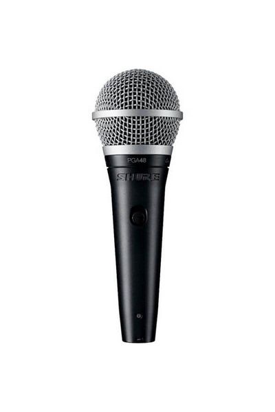 Shure ميكروفون سلكي PGA48-XLR - أداء صوتي احترافي