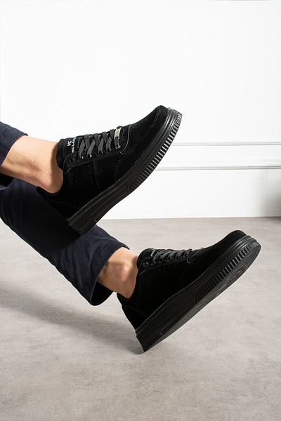 MCLACOS Men's Sneaker Casual Sports Shoes High Sole Black - Comfortable Design Q3
