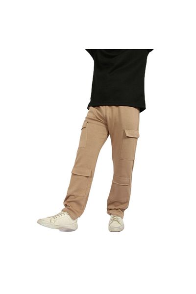 ALANAQA Unisex Oversized Multi-Pocket Joggers