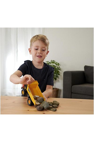Majorette Majorette Dump Truck - Volvo Rigid Hauler, with lights and sounds, 20 cm