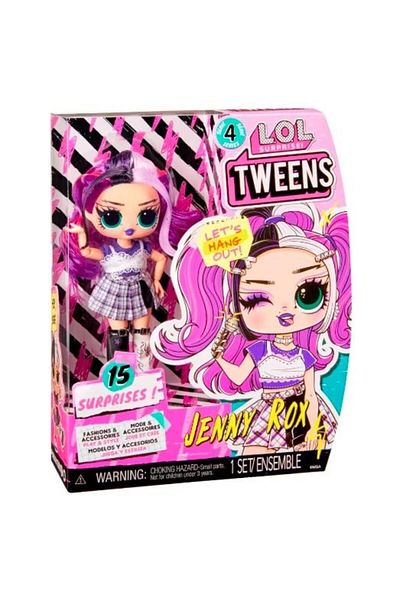LOL Papusa LOL Surprise Tweens, Seria 4, Jenny Rox, 588719EUC
