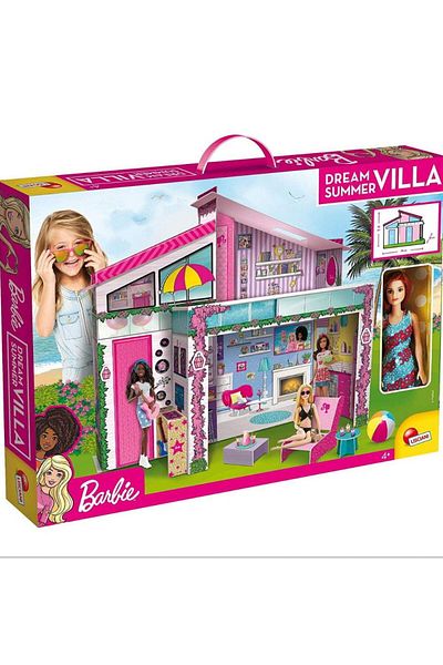 Lisciani Lisciani Malibu House Barbie Game L76932, 4+ years (Multicolor)