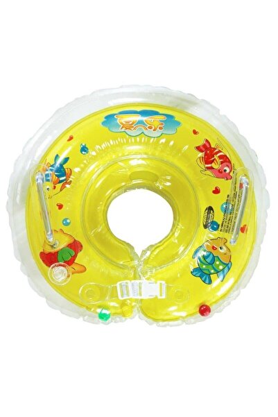 Genel Markalar Bebek Yüzme Havuzu Boyun Simidi, 40cm, Güvenli ve Renkli Eğlen...
