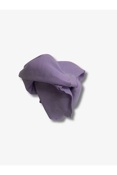 Yiğit Kumaş Lilac Camisole (Ribbed) Fabric, Piece 40X120 cm
