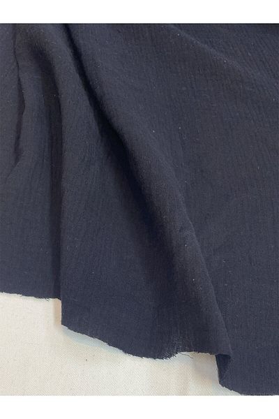 Yiğit Kumaş Black Muslin Fabric