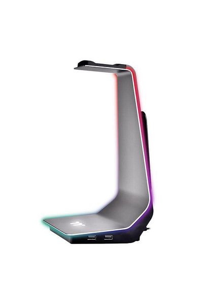 THERMALTAKE Suport casti Thermaltake Premium Argent HS1, iluminare RGB (Argintiu)