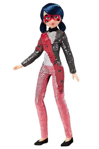Miraculous Playmates Miraculous Fashion Flip Marinette doll in gargoyle outfit, 26 cm