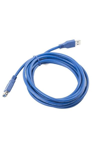 Lanberg Cablu prelungire USB 3.0 Lanberg, M/F 3.0, 3 m, Albastru