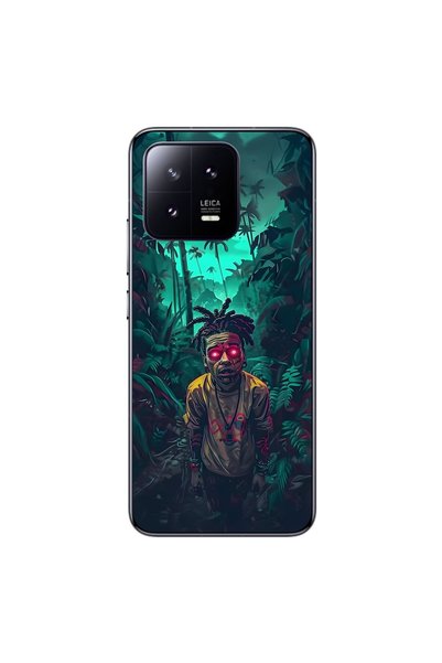 Dali Design Xiaomi Mi 13 Compatible Transparent Case Aesthetic 7 Designs