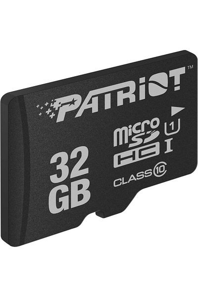 Patriot Patriot LX Series Memory Card, 32GB, microSDHC, Class 10, UHS-I U1