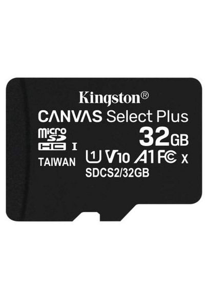Kingston Card de memorie MicroSD Kingston Canvas Select Plus, 32GB, UHS-I, Class 10 + Adaptor SD