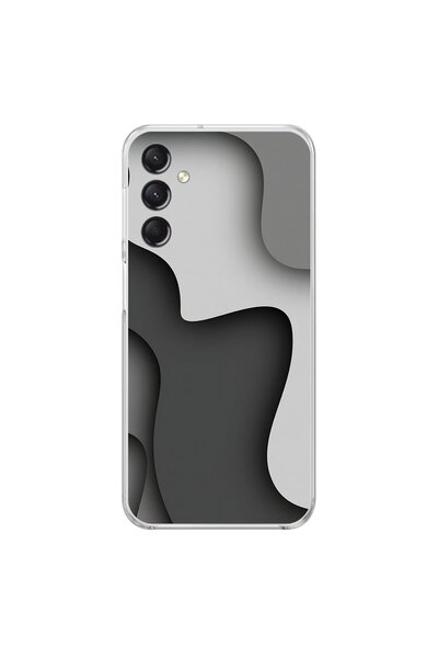 Dali Design Samsung Galaxy A24 Compatible Transparent Case with Wallpaper 2 D...