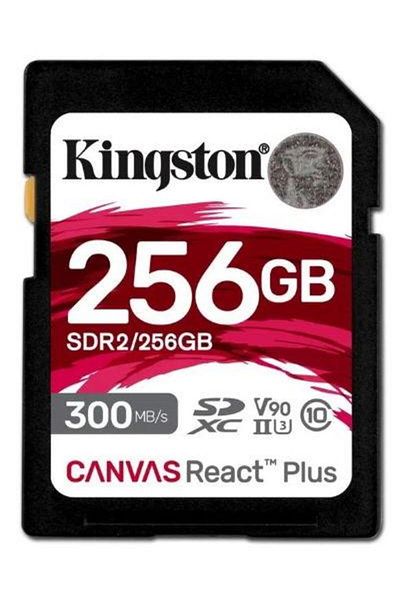 Kingston Card de memorie Kingston Canvas React Plus SDXC, 256GB, UHS-II U3, Clasa 10, V90