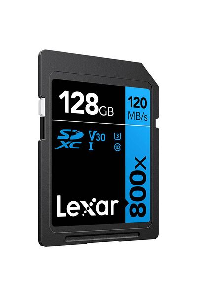 Lexar Card de memorie Lexar High-Performance 800x, 128GB, SDXC, UHS-I U3, V30