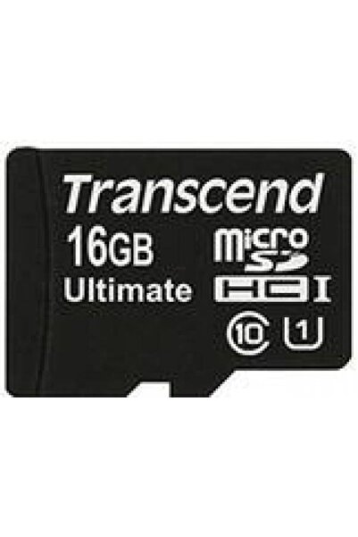 Transcend Card de memorie Transcend microSDHC, 16GB, UHS-I, 600x
