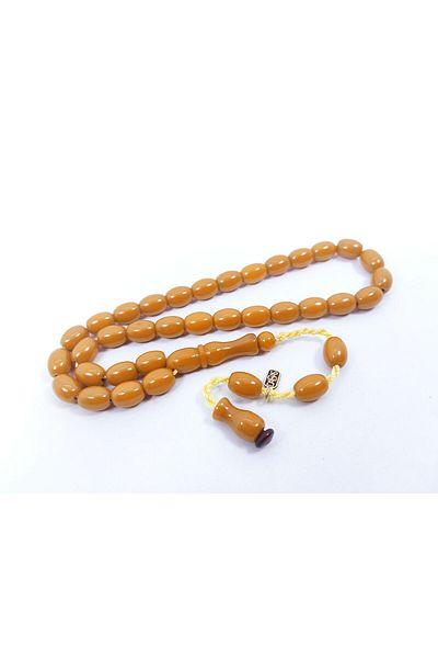 İskeçe Exclusive Muhammed Dabbas Masterpiece Modern Ottoman Wrist Length Tightening Amber Certified 8041
