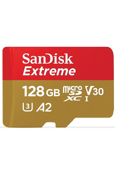 SanDisk Memory card SanDisk Extreme SDSQXAA-128G-GN6AA, MicroSDXC, 128GB, UHS-I U3