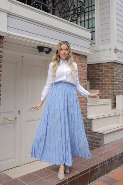 aytenli Fusta elastică cu talie, mărimea standard, mărimea maxi, care se potrivește până la mărimea S XL