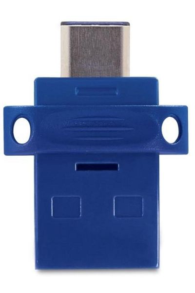 Verbatim Stick USB Verbatim Dual Drive, USB 3.0, USB Type-C, 64GB (Albastru)
